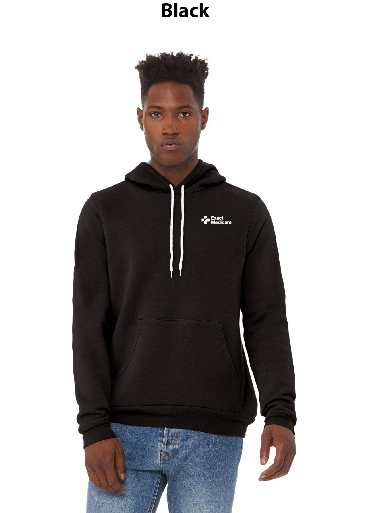 BELLA+CANVAS Unisex Sponge Fleece Pullover Hoodie.