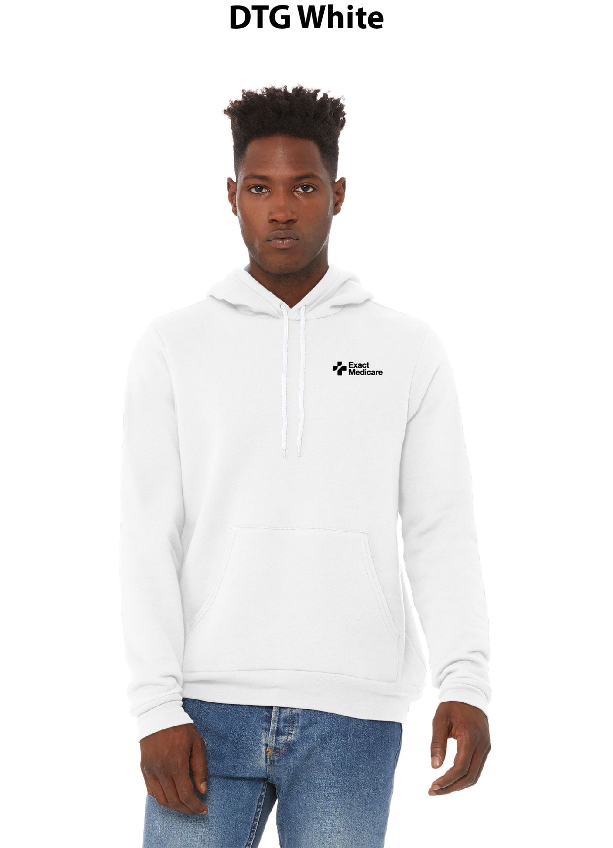 BELLA+CANVAS Unisex Sponge Fleece Pullover Hoodie.