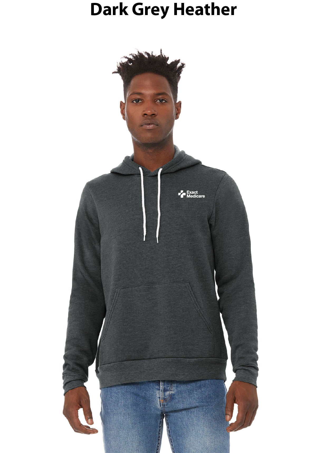 BELLA+CANVAS Unisex Sponge Fleece Pullover Hoodie.