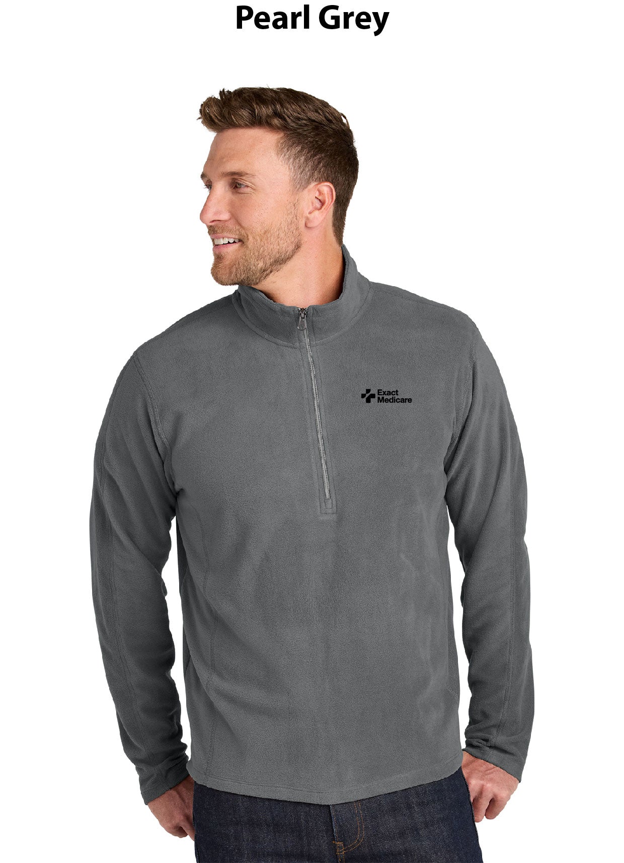 Port Authority Microfleece 1/2-Zip Pullover.