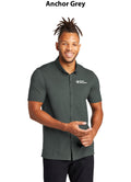 Mercer+Mettle Stretch Pique Full-Button Polo