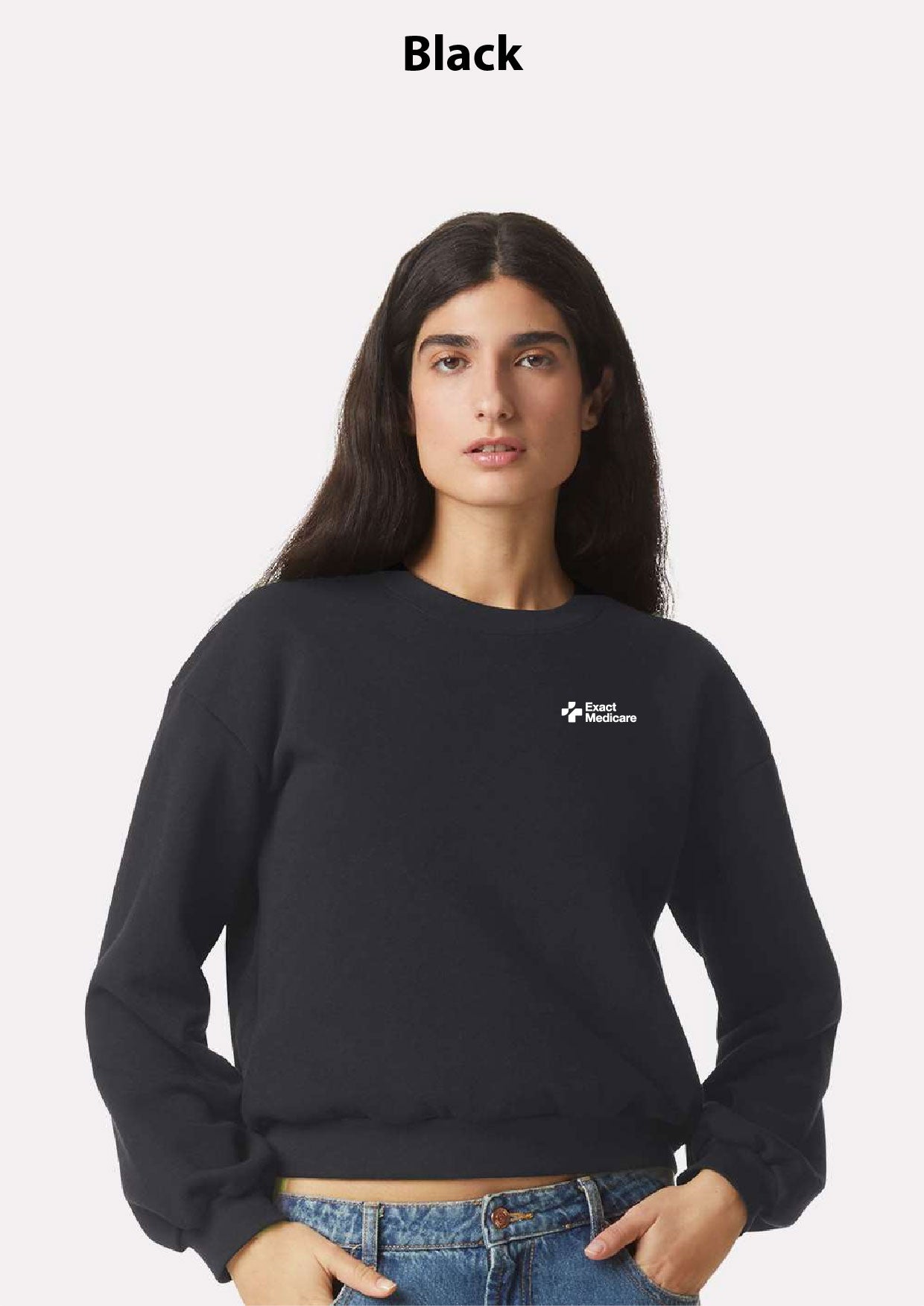 American Apparel ReFlex Women's Fleece Crewneck Sweatshirt